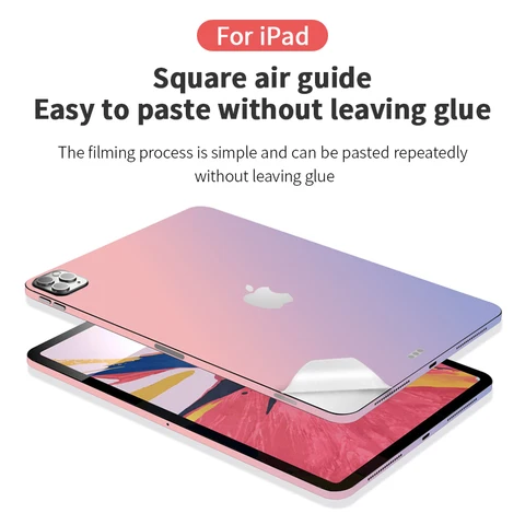 Защитный чехол для 2022 iPad 10 стикер 2021 Mini 6 Pro 11/12.9 9th 10,2 2018 5/6th Air 2/9,7 3/4 стикер-хамелеон