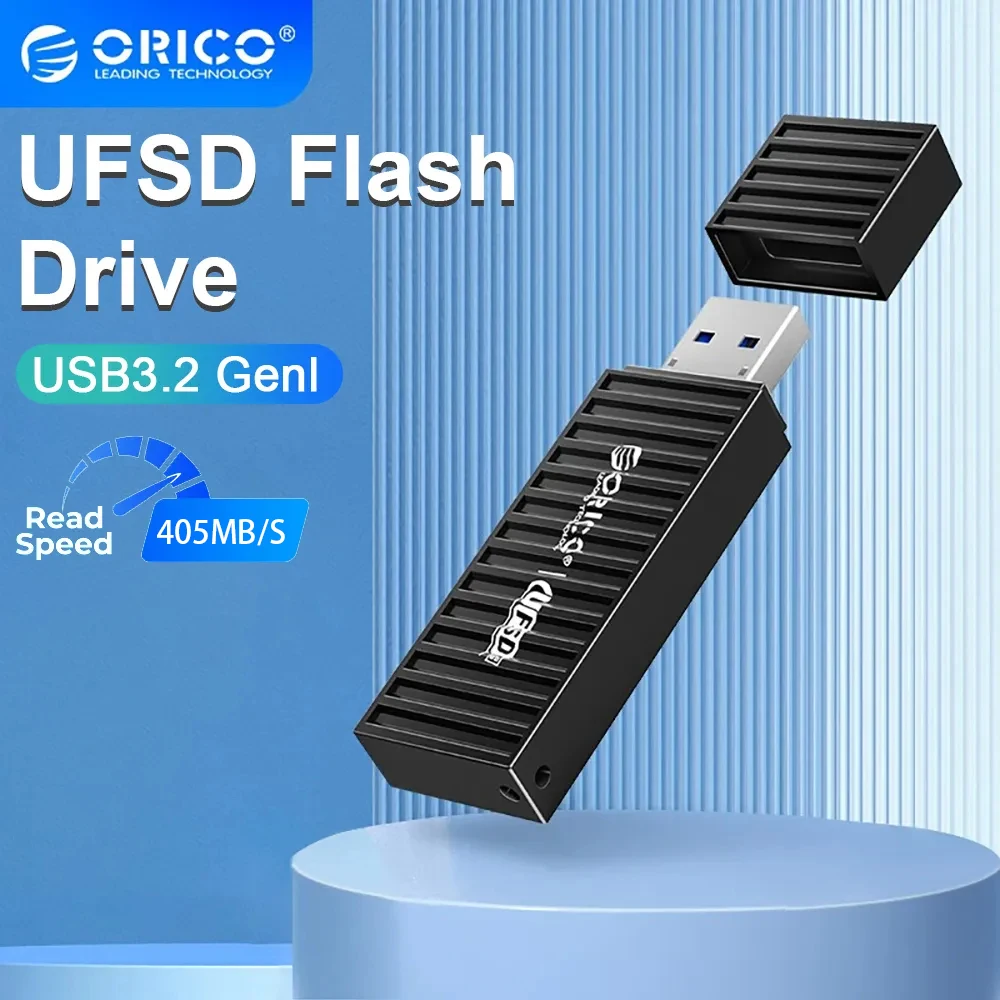 

USB-флеш-накопитель ORICO UFSD 405 Мб/с, USB Type-C, 512/128/64 ГБ