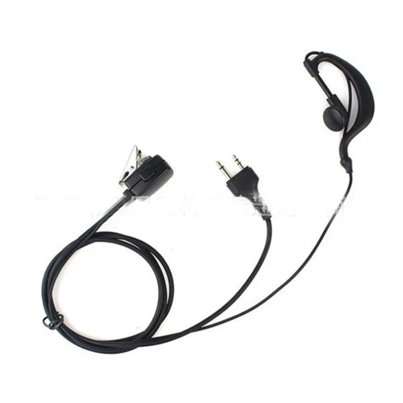 Ear Hook G Shape Earphone PTT Mic Microphone Speaker for Midland G6 G7 G8 G9 G10 GXT550 GXT650 GXT1000VP4 GXT1050 LXT380 Radio