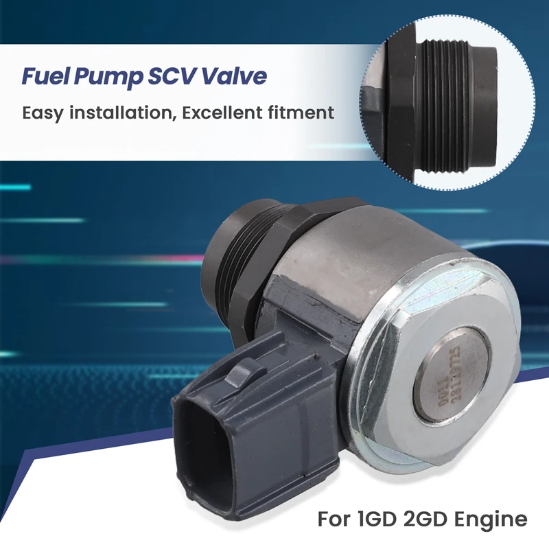 22100-0E010 Топливный насос HP5 Соленоид топливного насоса клапана SCV для двигателя 1GD 2GD