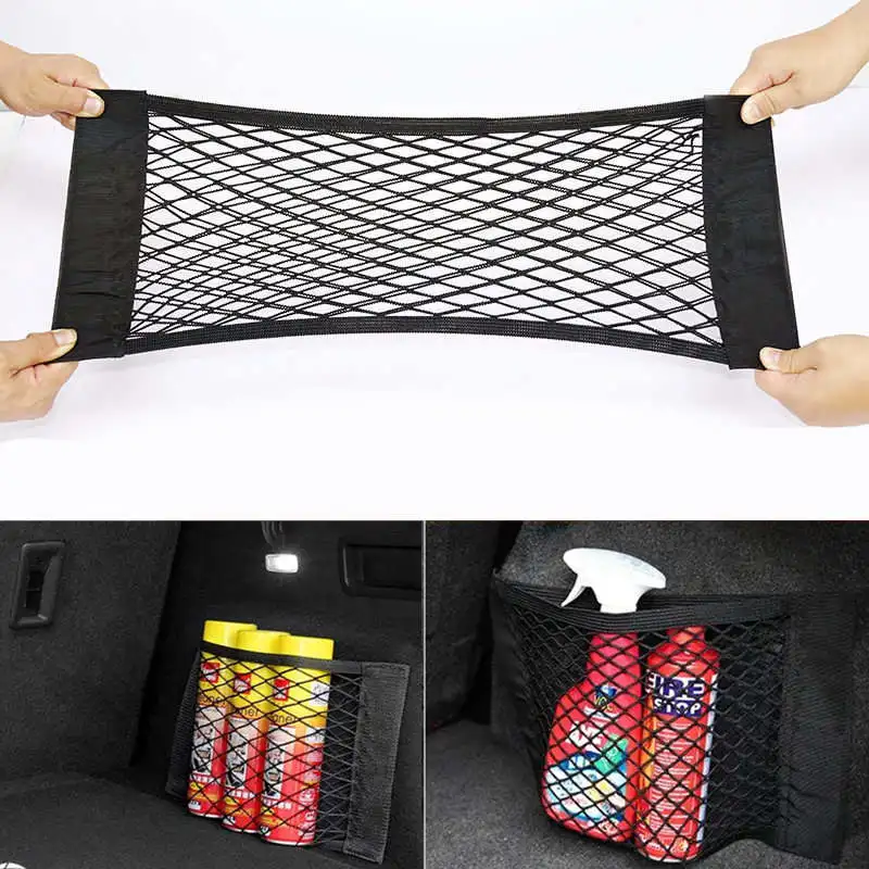 Car Trunk Box Storage Bag Net for Peugeot 206 207 208 307 308 2008 3008 407 5008 807 for Citroen C3 C4 C4 Picasso C8 Accessories