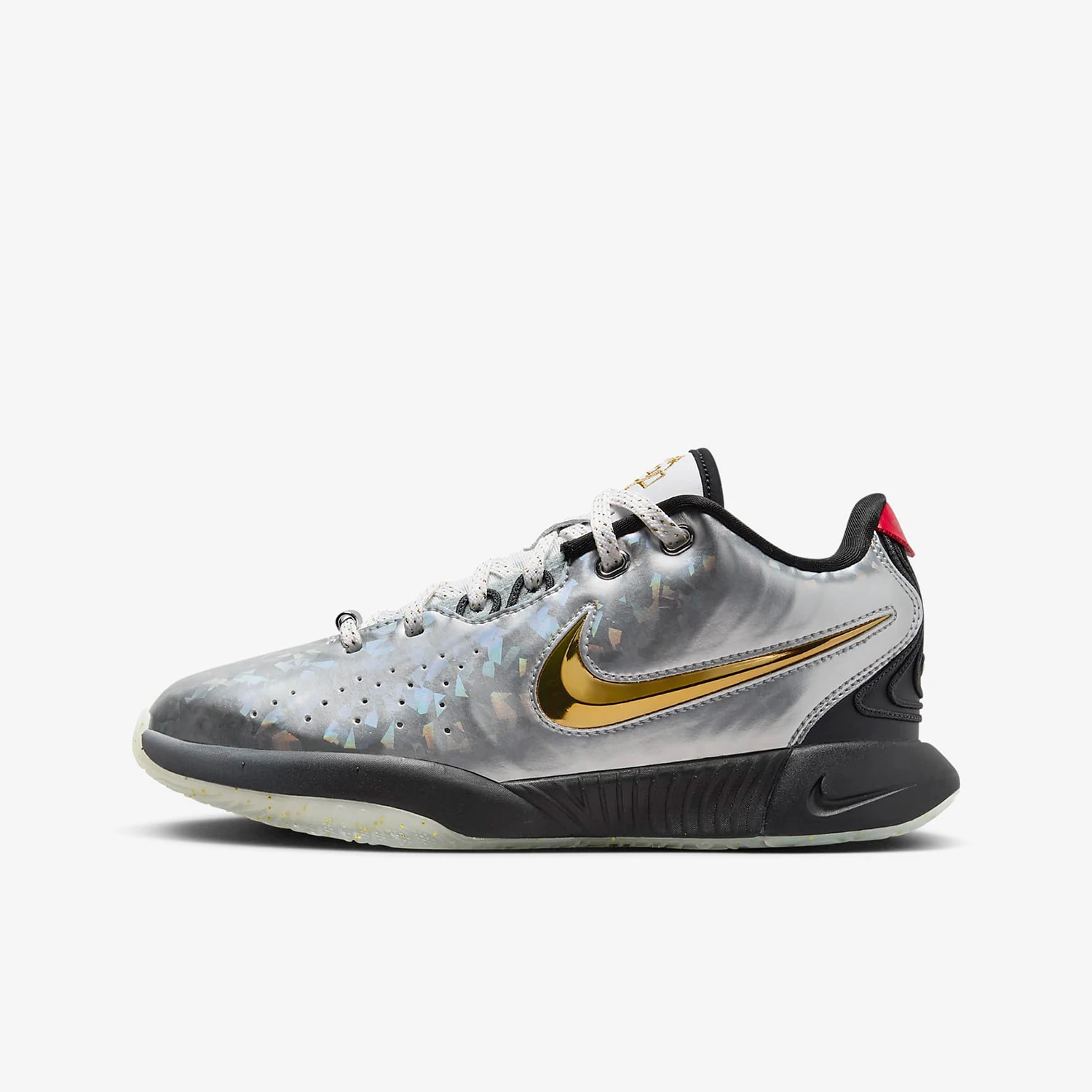 Фото Женские молодежные баскетбольные кроссовки Nike Authentic LeBron XXI SE GS FJ1530-001 №2