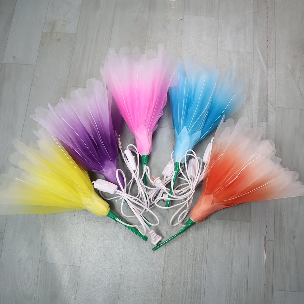 Искусственная большая пряжа декоративная лампа на День Благодарения гостиная