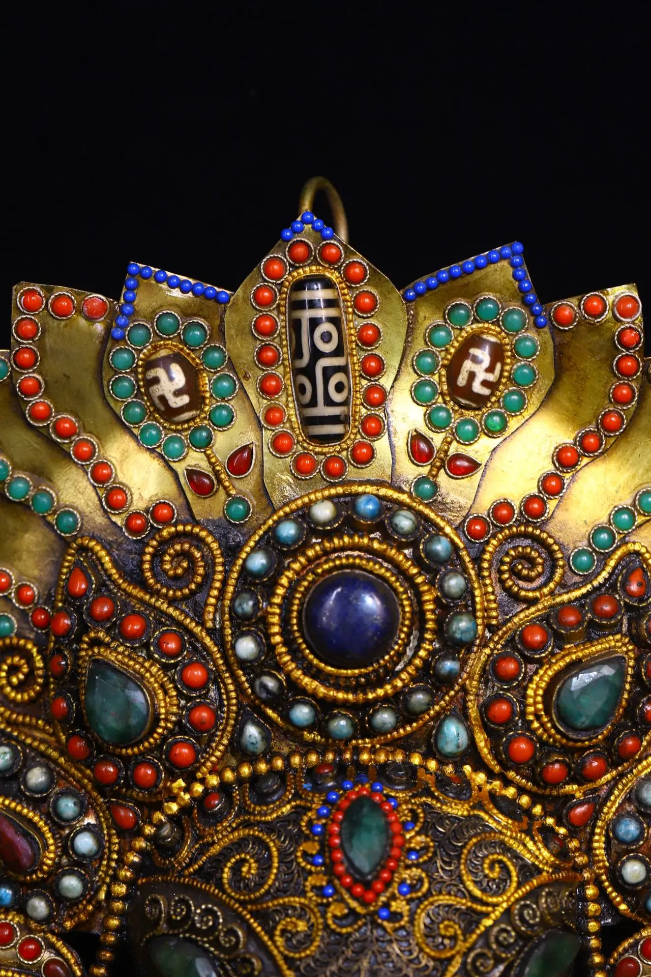 Коллекция тибетских храмов 12 дюймов старый натуральный кристалл обрамление в