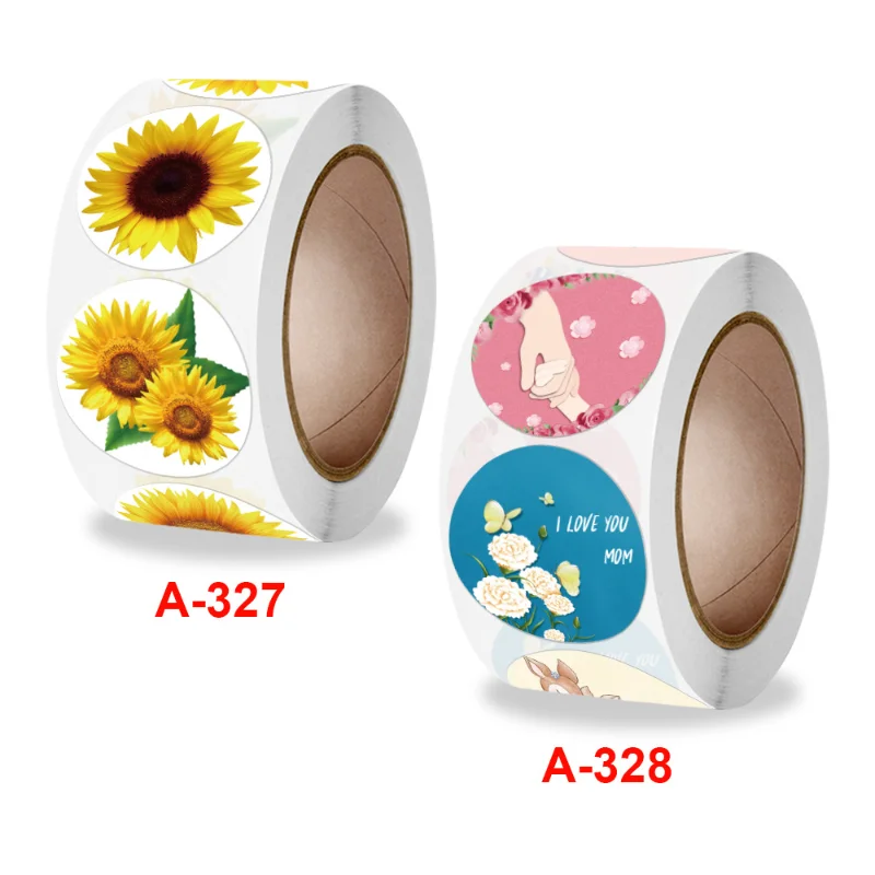 

Thanks for the flower stickers, stickers, mother's day round sealing stickers.