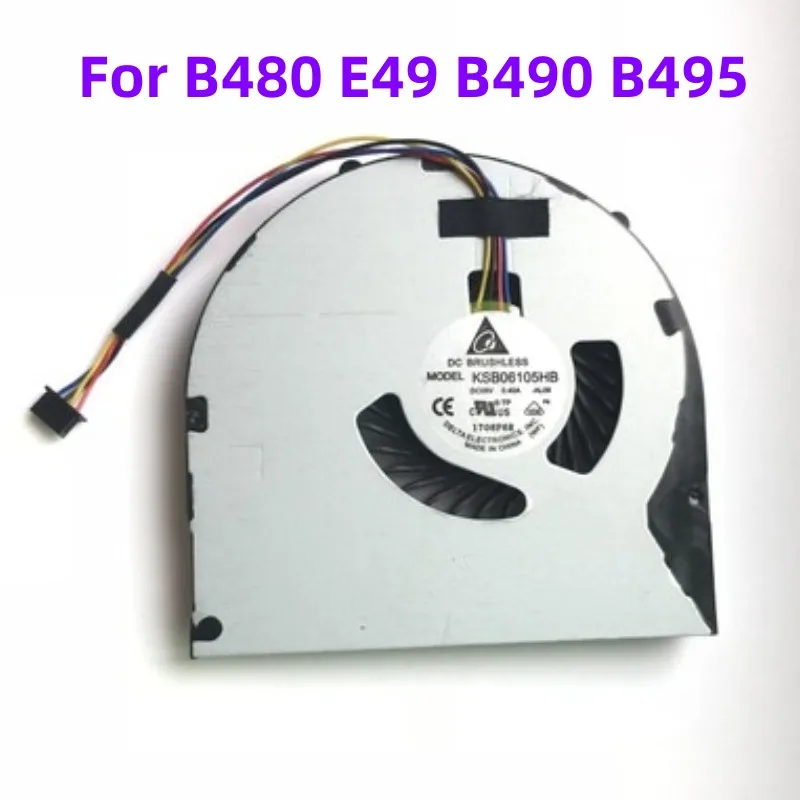 Оригинальный вентилятор для ЦП B480 E49 B490 G460 Z460 G465 G430 G450 Y460 Y470