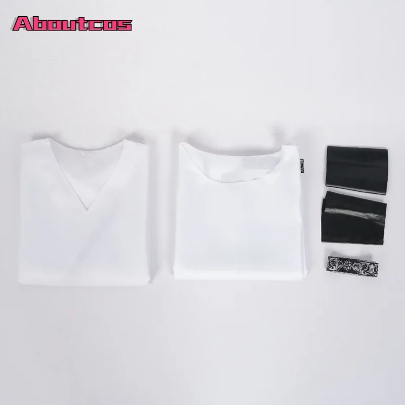 Хэллоуин Белый Самурай Aboutcos Костюм Сценический Косплей