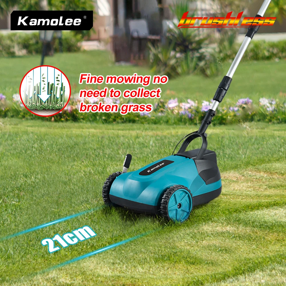 

Бесщеточная аккумуляторная газонокосилка Kamolee