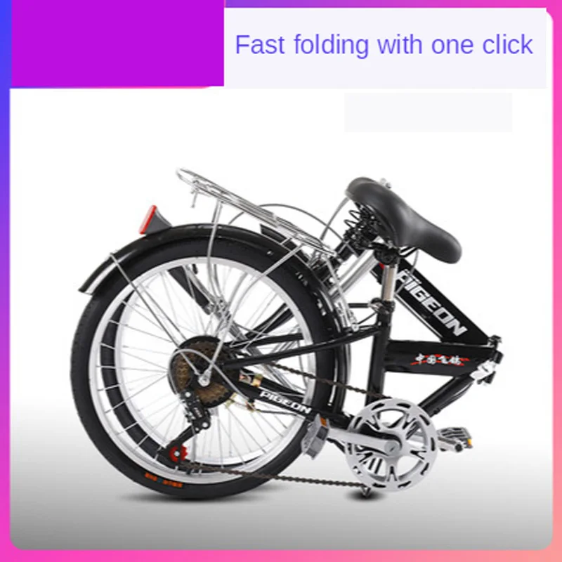 

Складной велосипед, компактное колесо с регулируемой скоростью для взрослых, мужчин и женщин, 16 дюймов 20 дюймов
