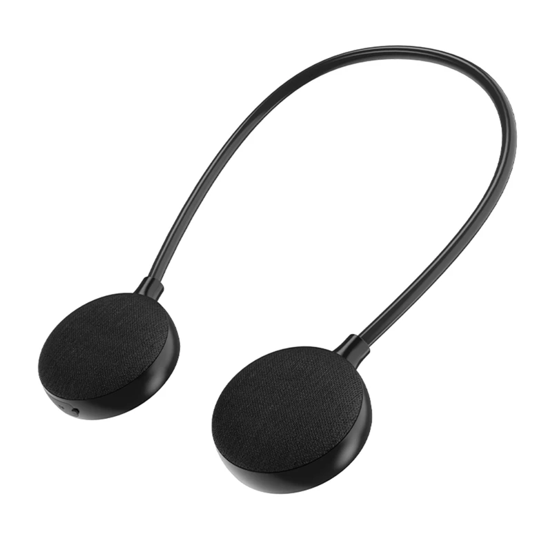 Портативный шейный динамик карта TF проигрыватель легко носить с собой небольшую