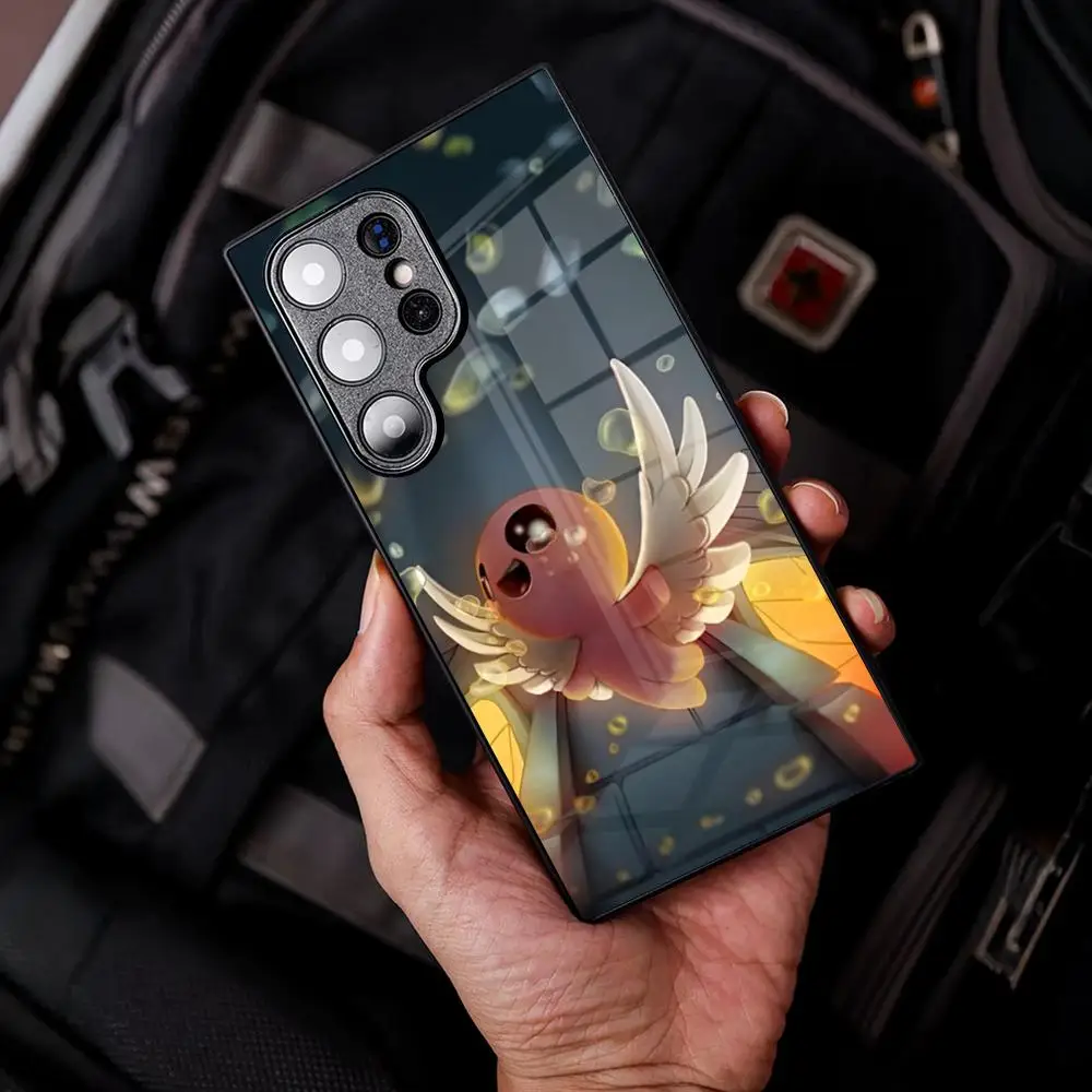 Фото Чехол для телефона The Binding of Isaac для Samsung Galaxy S26 S25 S24 S23 S22 S21 S20 FE Edge plus Ultra Glass Cover №5