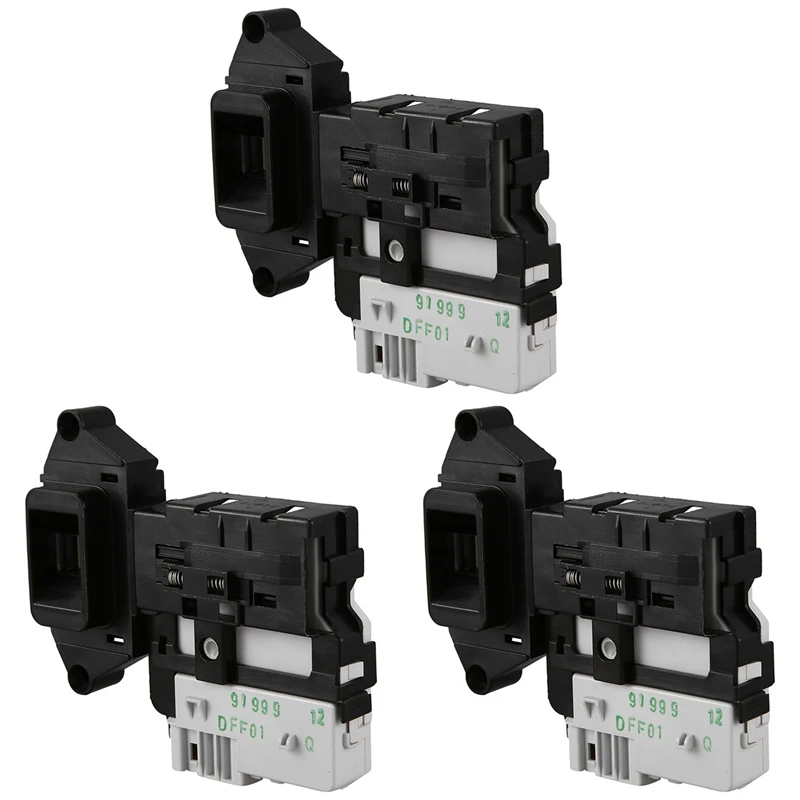 

3X For LG (DM-3)-B04030003 Washing Machine Washer Dryer Door Lock Switch Electronic Door Lock Washing Machine Parts
