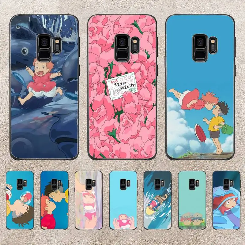 

Cartoon Ponyo On The Cliff By The Sea Phone Case For Samsung Note 8 9 10 20 Note10Pro 10lite 20ultra M20 M51 Funda Case