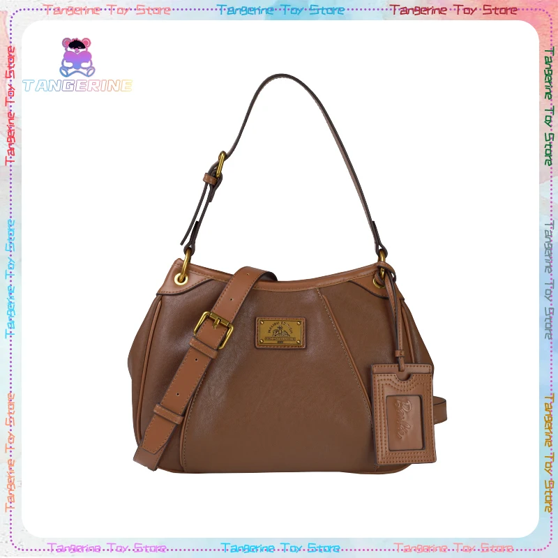 2024 Mattel Barbie New Tote Bag Handheld Large Single Shoulder Crossbody Capacity Casual Women'S Girls Gift