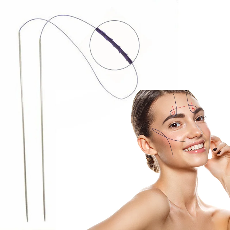 

1 шт. в упаковке, двойная игольчатая нить Pdo Cog 4D/формовочная Cog/конусы Cog, резьбовой подъемник для V-линии, лифтинг Pcl Pdo, резьба