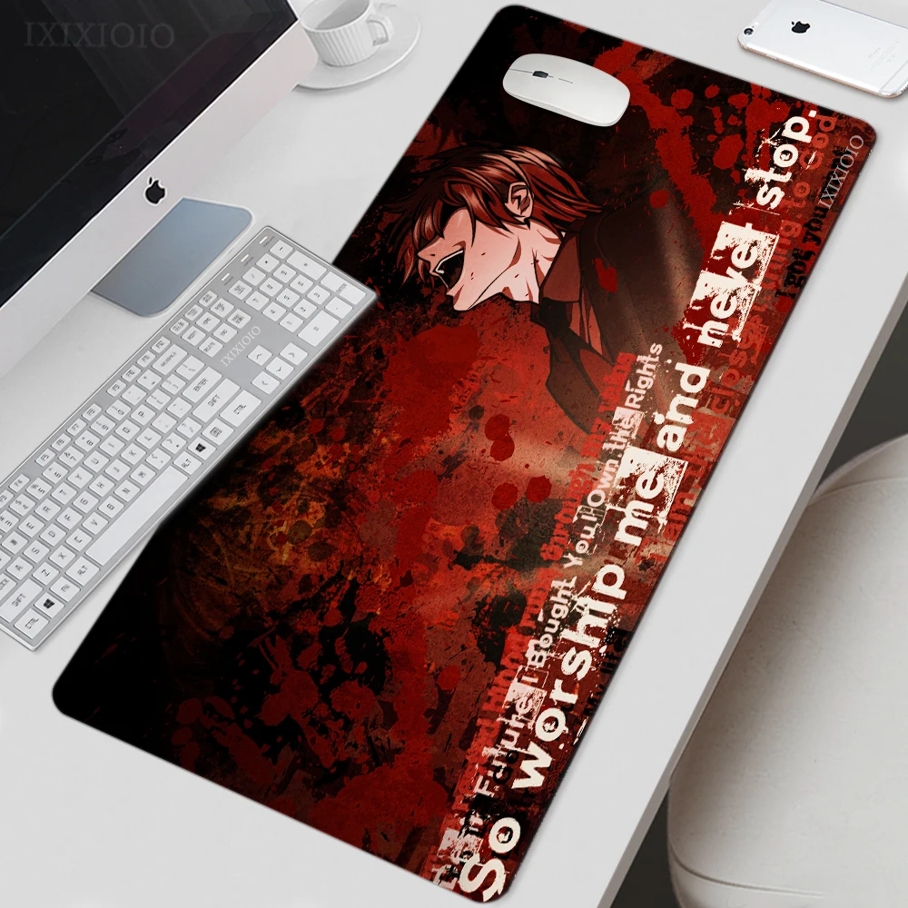 

Anime Death Note Mouse Pad Gaming XL Large Custom Home Mousepad XXL MousePads Natural Rubber Non-Slip Soft Computer Table Mat