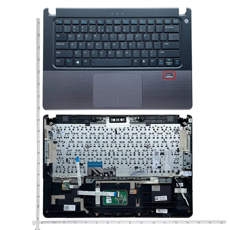 

New Palmrest top case cover for DELL VOSTRO V5460 5460 V5460D 5470 V5470 5470R US Keyboard Upper case with/without fingerprint