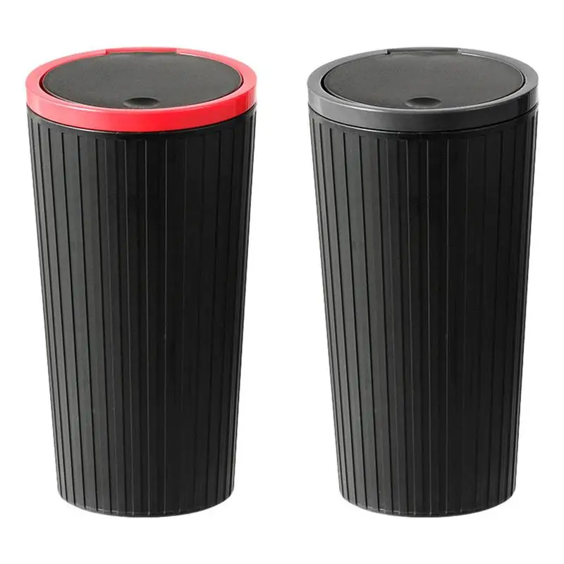 

Mini Car Trash Can Car Bin Garbage Container Portable Leakproof Car Dustbin Organizer Container For Home Desks Coffee Tables