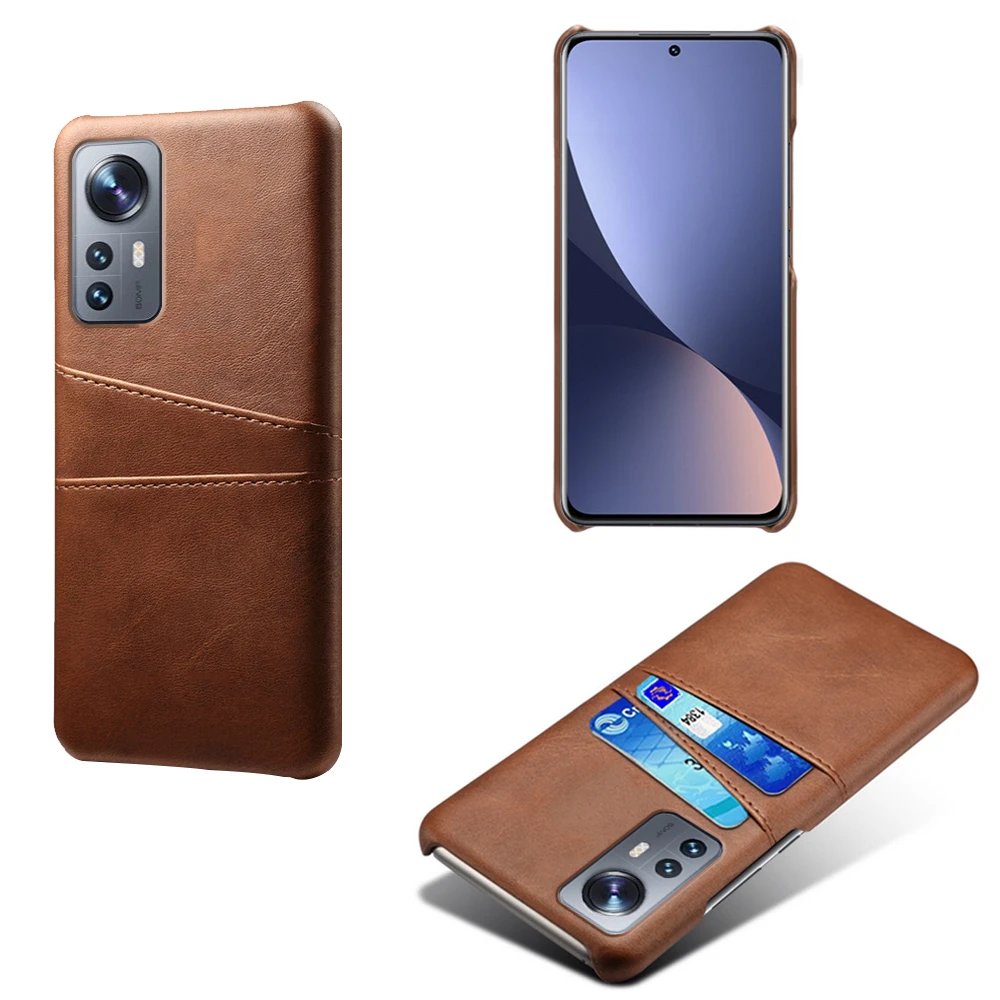 

For Xiaomi 12X 12 Pro Funda Luxury PU Leather Card Slots Wallet Cover For Xiomi Mi 12pro 12 X Mi12 5G Case Capa Coque Bumper