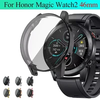 soft tpu case 46 mm for honor magic watch 2 ultra thin 360 full cover watch screen protector plating smart watch accessories