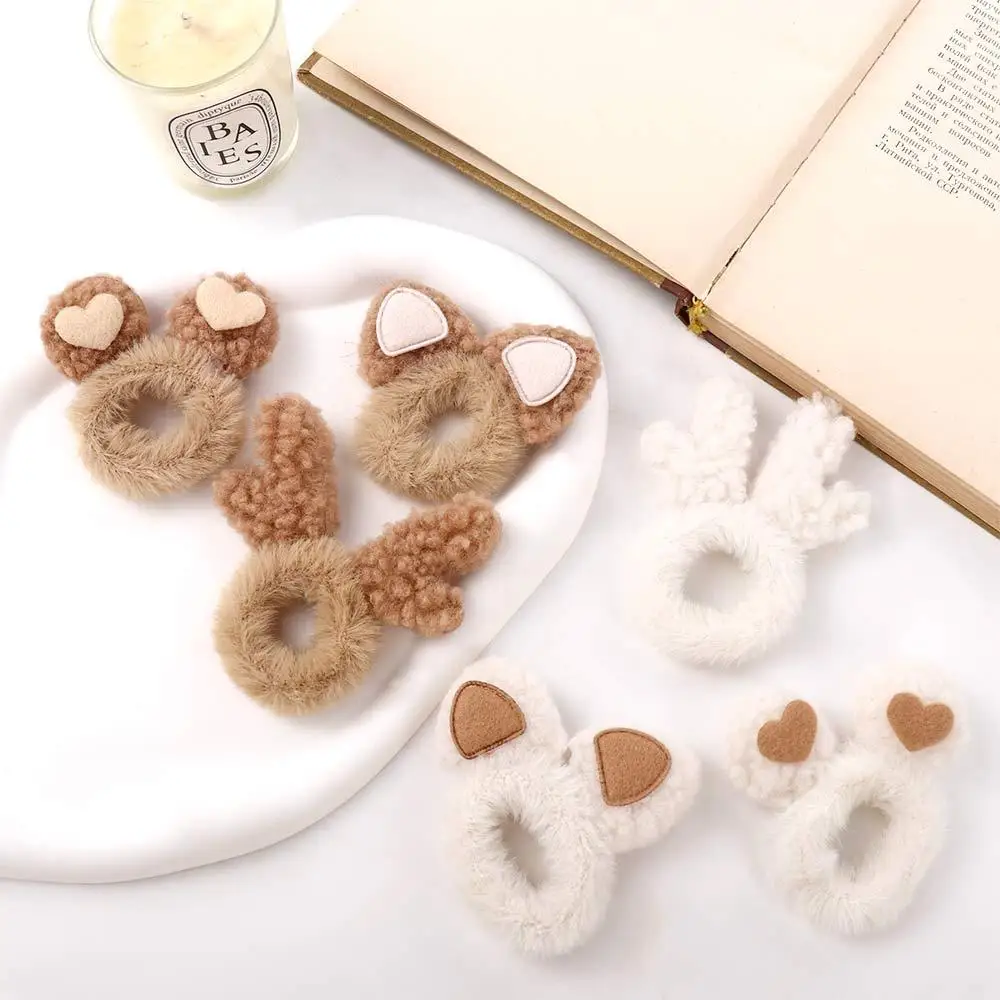 

Cute Cat Ears Women Antlers Hair Decorate Children Hair Tie Kids Scrunchies Girls Headwear Hairbands Hair Accessories