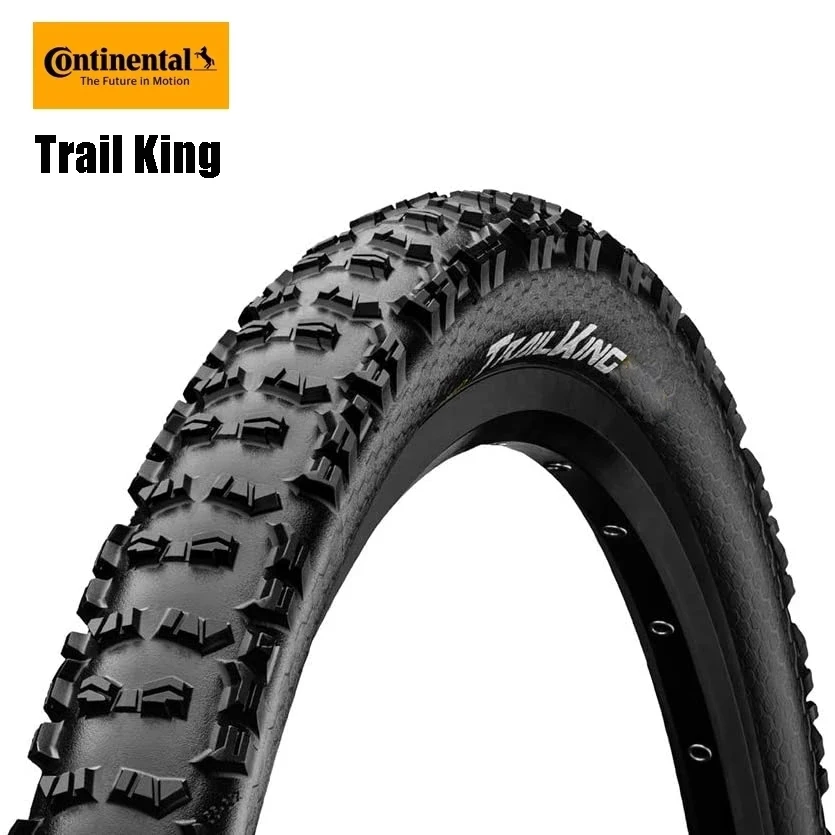 

Continental Trail King Wire 29x2.4 27.5x2.4 Mountain Bike Tire All Terrain Replacement MTB Tire Bicycle Wire Tyre