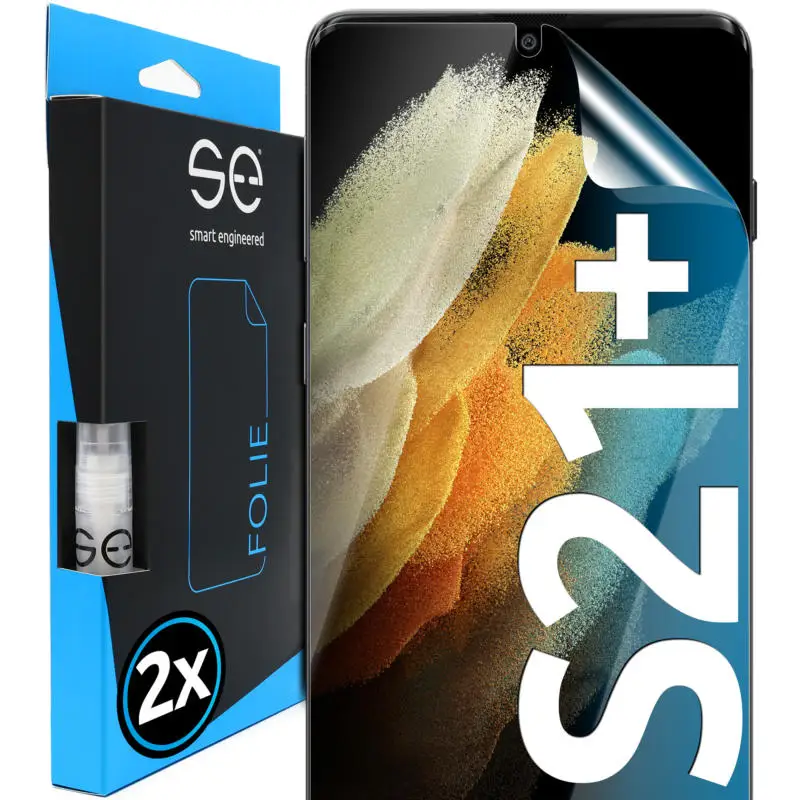 2x3D smart engineering screen protector for Samsung Galaxy S21 + transparent |