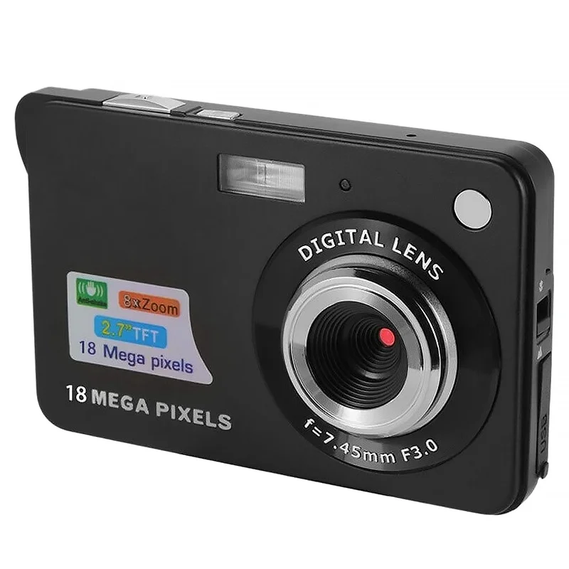 

Genuine 2.7 Inch LCD Rechargeable 16mp Digital Portable Camera for Photography Children Travel Camping Gifts