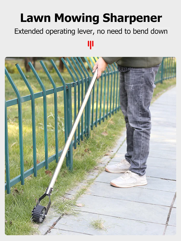 Машинка для стрижки травы на колесиках 1 2/1 6 м