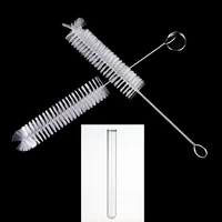 10pcs stainless steel baby bottle test tube cleaning brushes for laboratory supplies teapot nozzle clean tools
