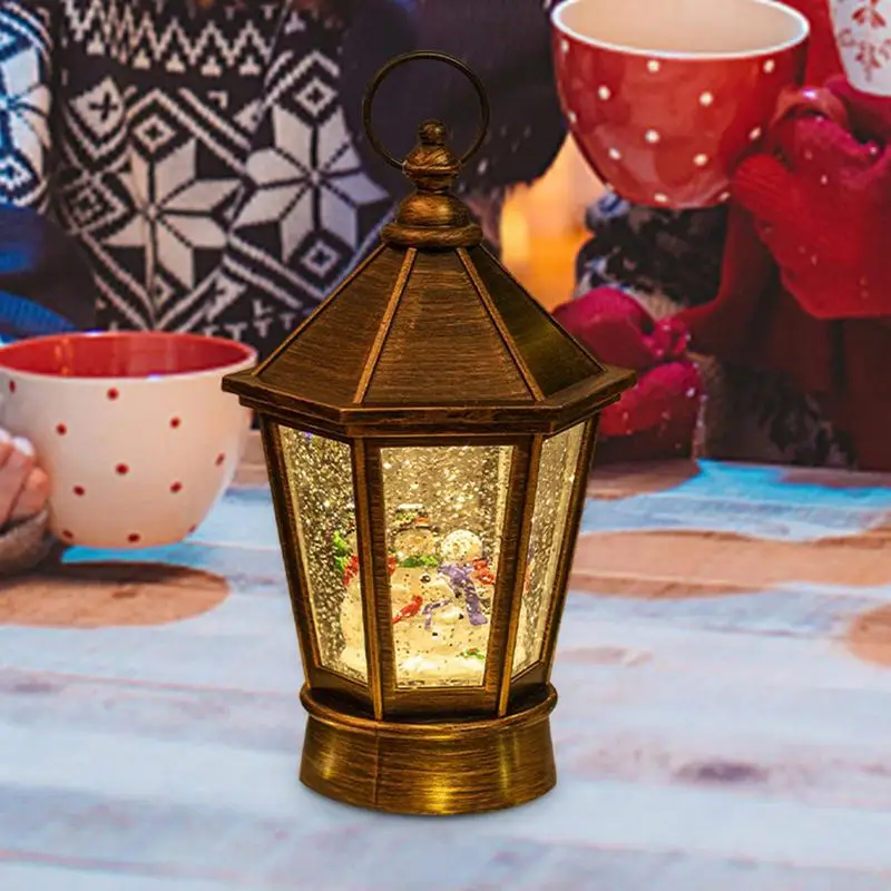 Вращающийся новогодний шар на батарейках