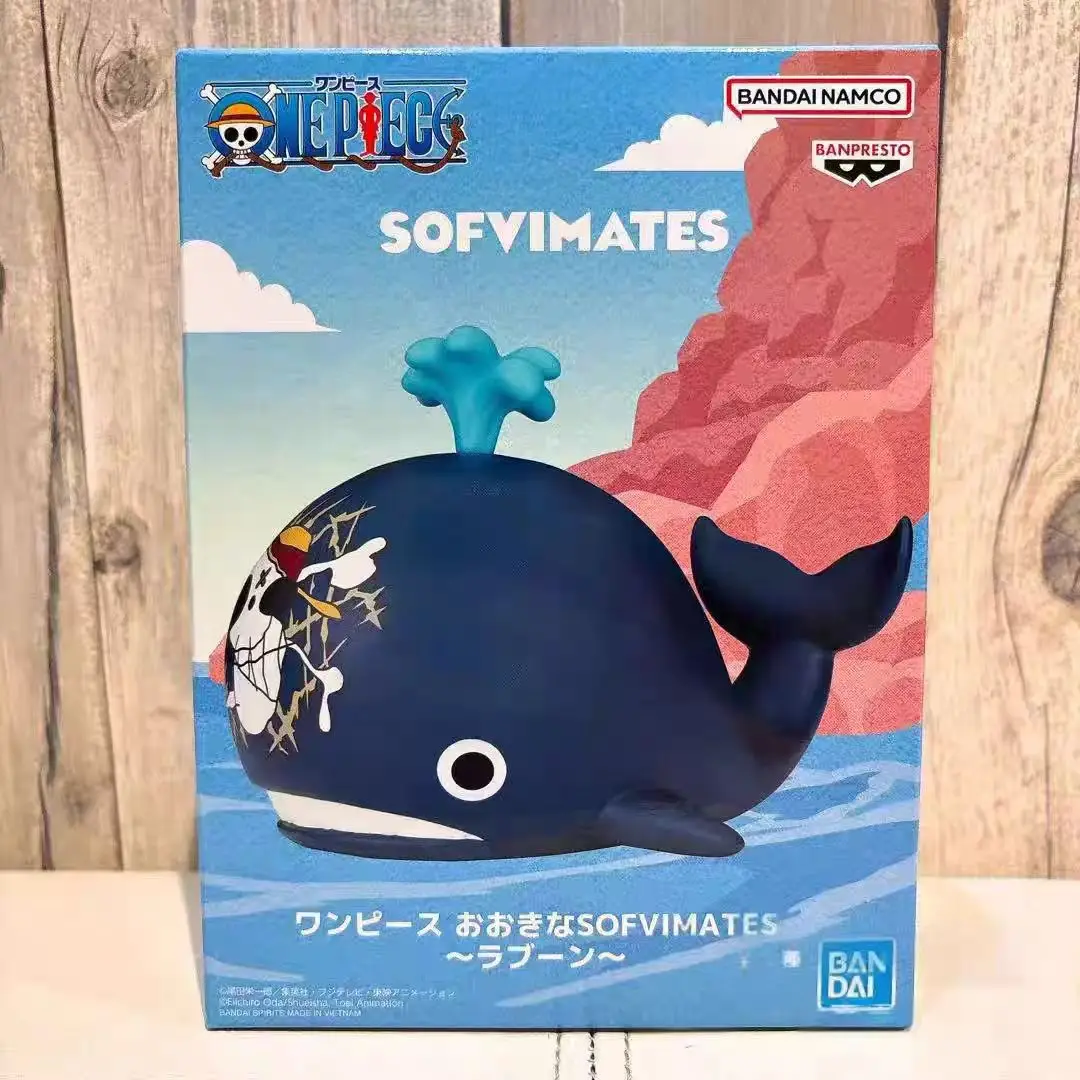 Оригинальный Bandai, официально лицензированный цельный большой мягкий месяц ~Laboon ~BROOK, Коллекционная модель премиум-класса, орнамент, игрушки, подарки (art.: 3920d231fcac2) - 3920d231fcac2