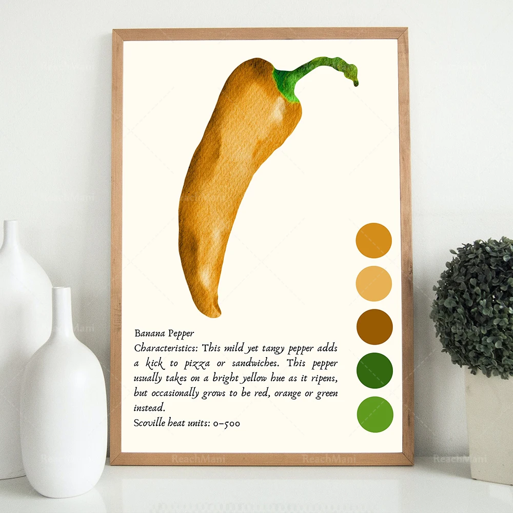 Растительные принты Олива итальянские перец растительные ботаническое