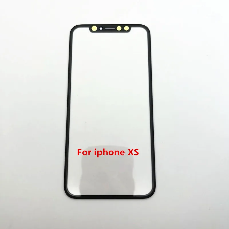10Pcs New For iPhone X XS MAX 12 11 Pro Max Front Glass  Screen Outer LCD External Lens With OCAReplacement enlarge