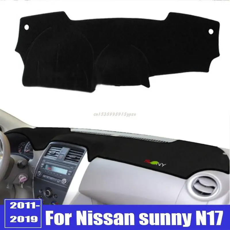 

Коврики для приборной панели автомобиля, для Nissan Sunny N17 2011 2012 2013 2014 -2019