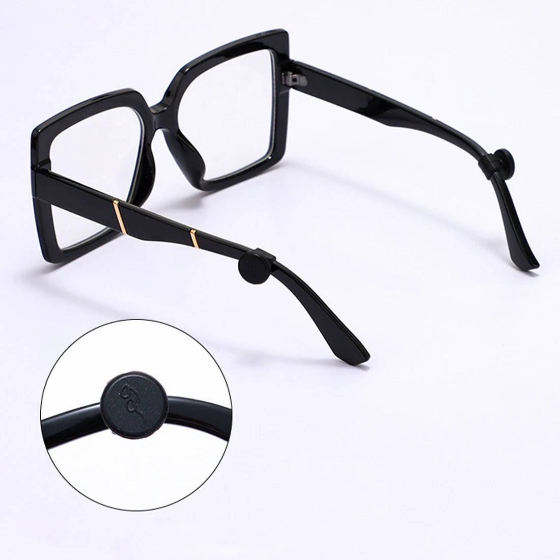 

1 pair Glasses Silicone Anti Slip Circle Cover Ear Hook Spectacle Sports Fixed Legs Grips Temple Holder Eyeglasses Accessories