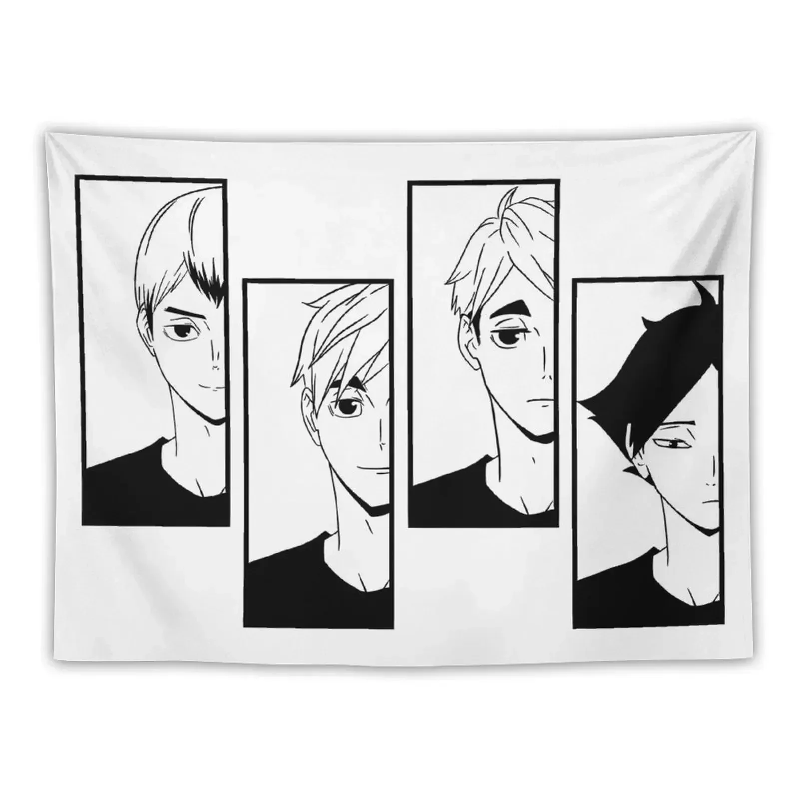 Высокий гобелен Inarizaki милый декор для комнаты украшения вашей спальни