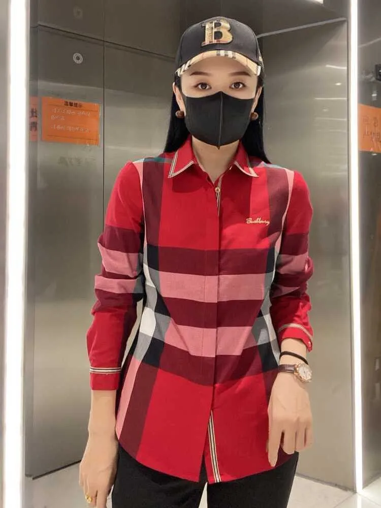 Spring and Autumn New High end Stripe Shirts Women clothes Casual All-matching Top High-End Fashion Western Sle Fashionable...