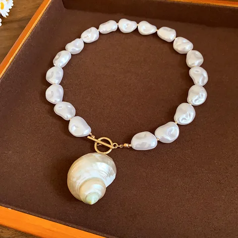 DooMei Бохо ожерелье из ракушки