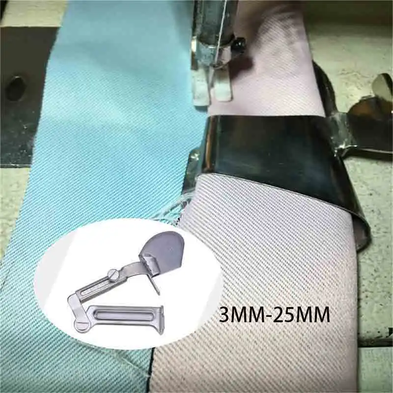 

Industrial Lockstitch Sewing Machine Binder Hem Folder Binding Attachment Attachment Curling Presser Foot Sewing Accessories