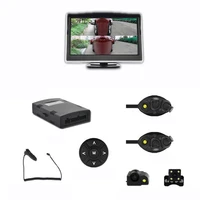 aliotop truck or car rearview camera system 7 inch full hd digital wireless backup camera quad monitor rear view system