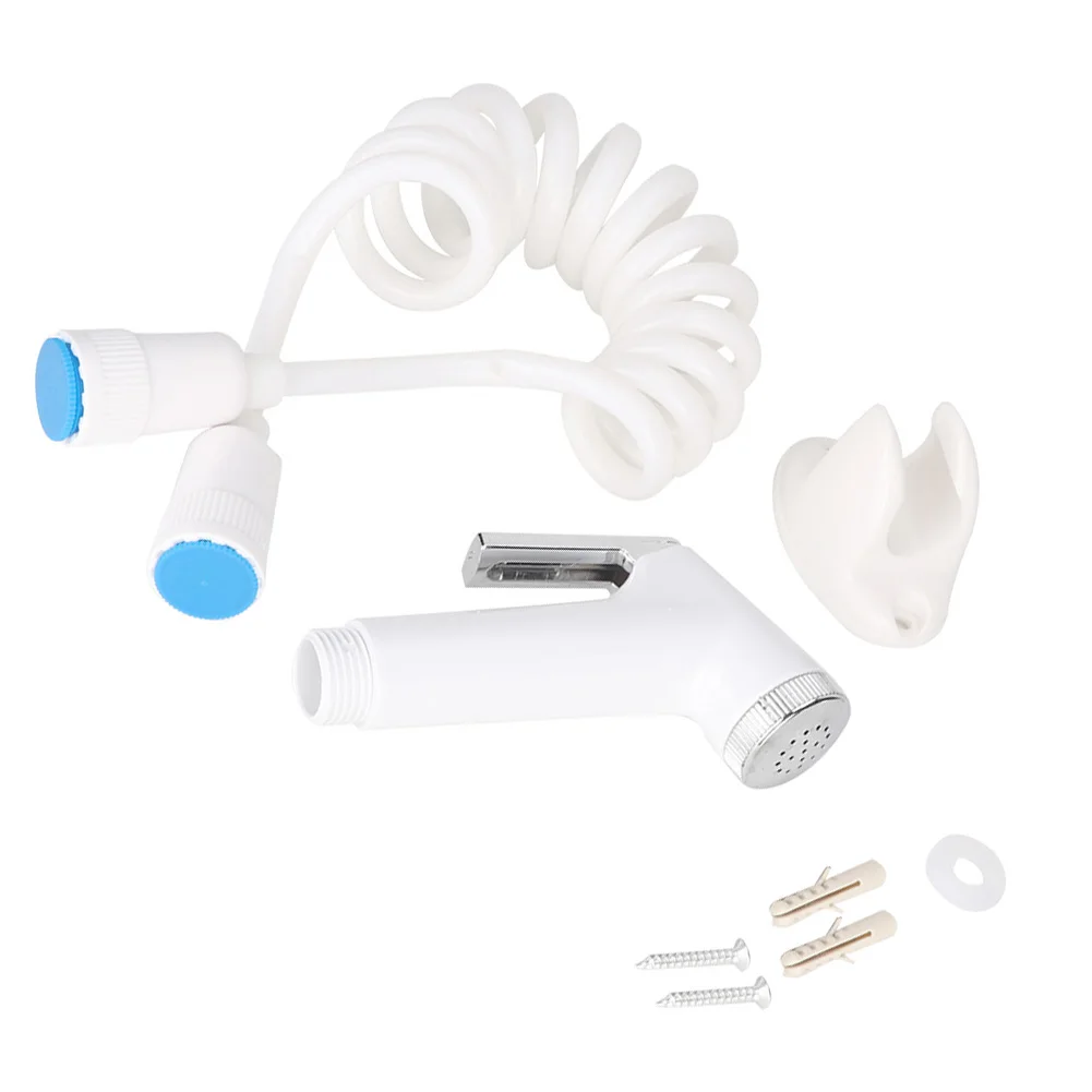 

ABS Mini Handheld Toilet Bidet Spray Shower Head Bathroom Body Cleaner Hose Adapter Toilet