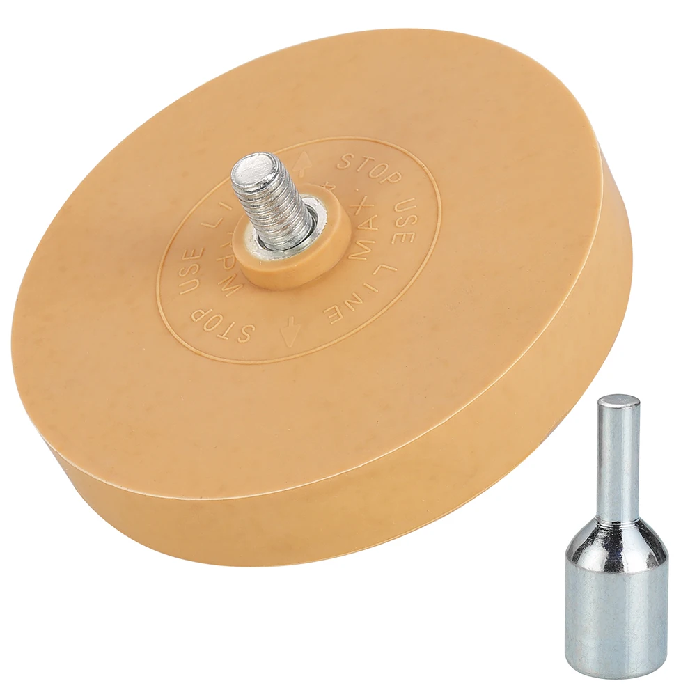 

Durable ​Eraser Discs Discs Rubber With Adapter ​Films 2PCS/Set 3.5inch/88mm 4000 Rpm Effectively Remove Eraser