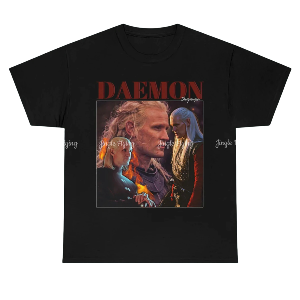 Даэмон Таргариен 90 Винтажная футболка унисекс для женщин и мужчин