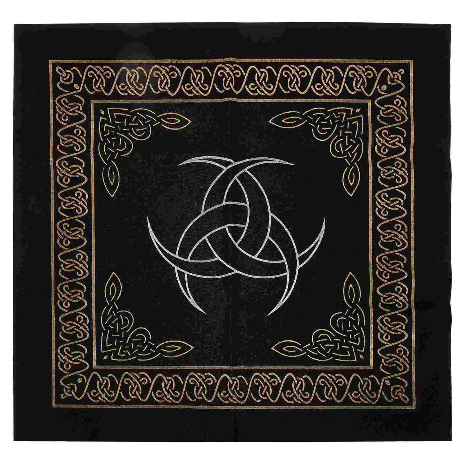 

Sacred Spiritual Outdoor Divination Tarot Cloth Decorative Tablecloth Ritual Table Cover Ritual Tablecloth