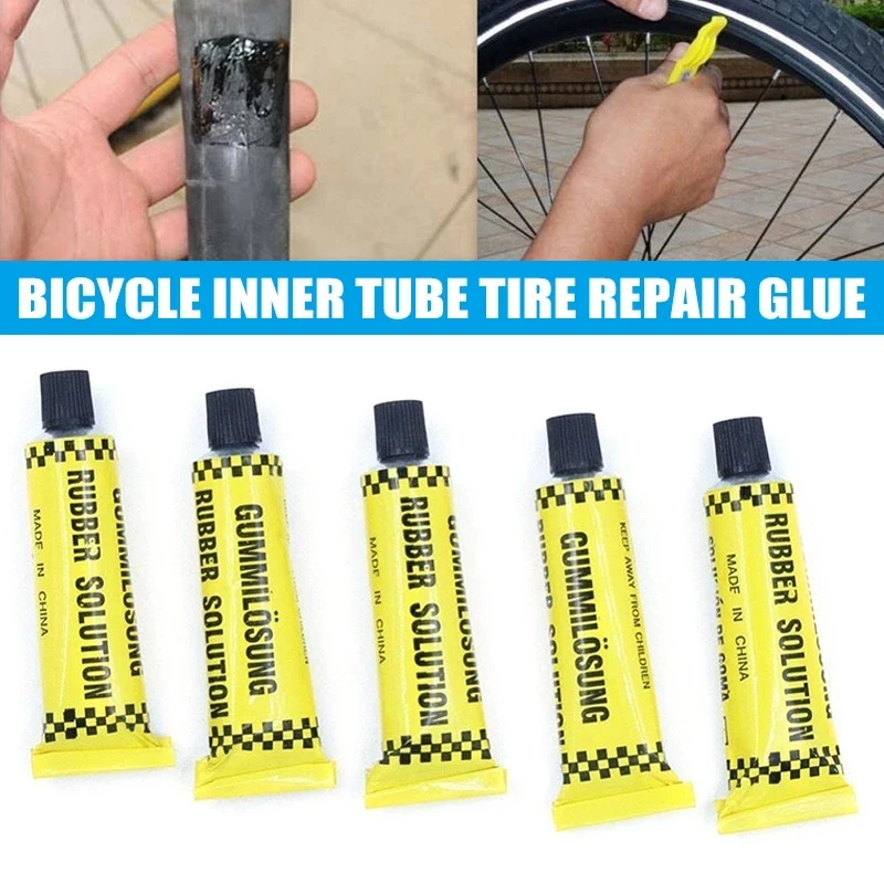 

12ml Automobile Motorcycle Bicycle Tire Repairing Glue Bike Tyre Inner Tube Puncture Repair Rubber Glue Cold Patch Solution