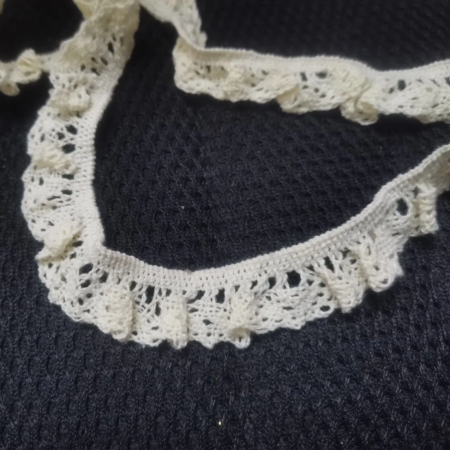 1 ярд 90 см бежевая кружевная ткань Высококачественная лента Эластичная отделка 5