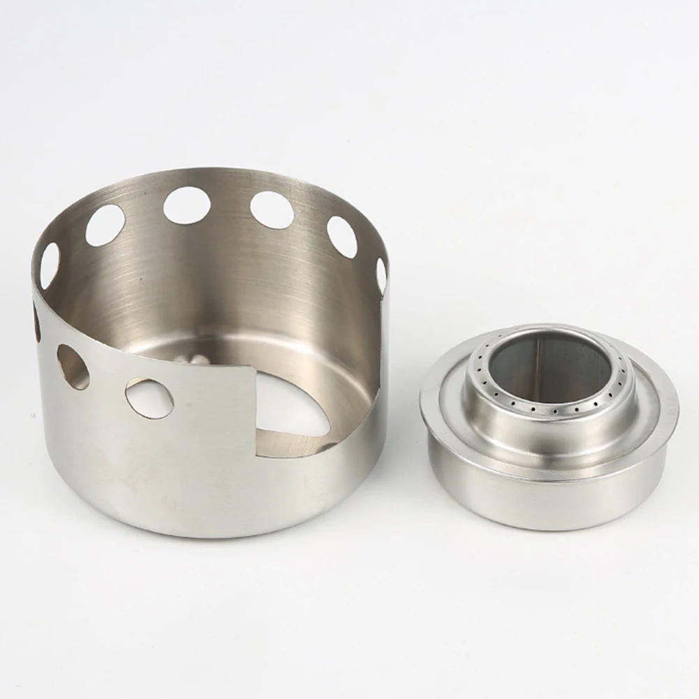 1 шт. походная спиртовая плита портативная ветрозащитная для кемпинга на