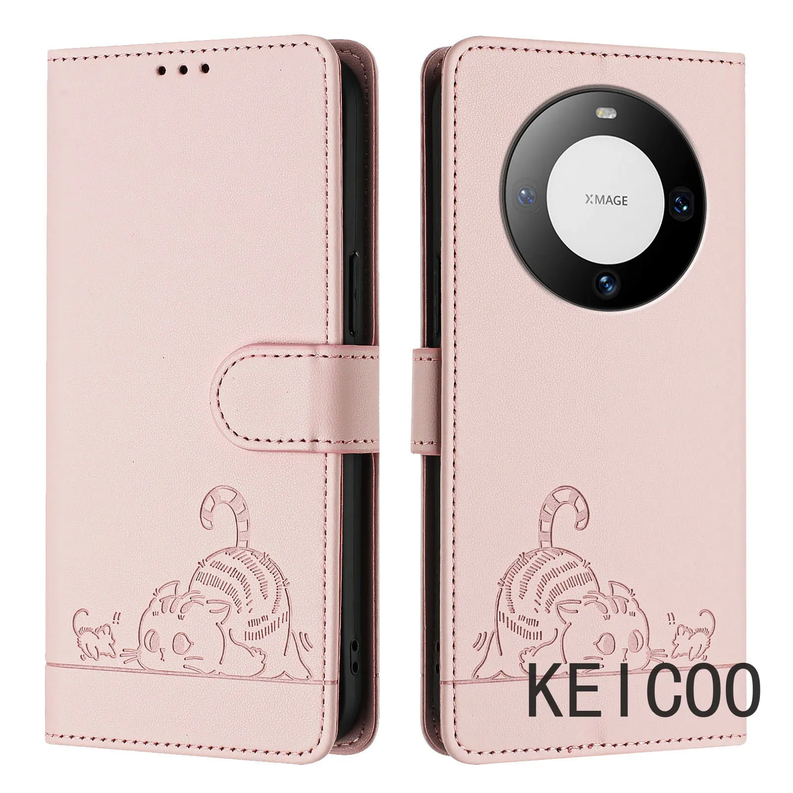 Чехол с принтом кошки для Huawei Mate Nova P20 P30 3E 60 Lite Pro Plus противоударный защитный чехол