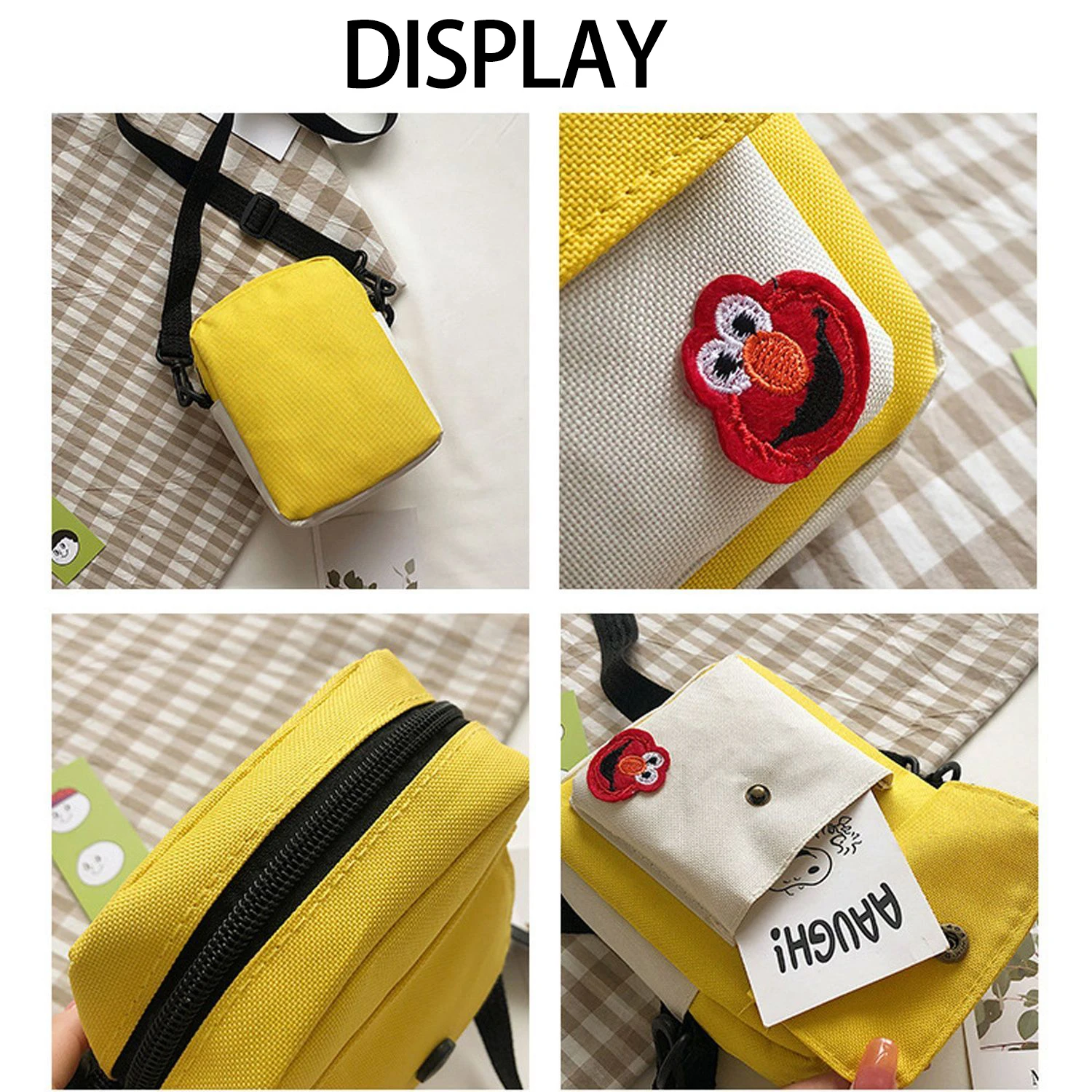 Рисунок 2 - Детская сумка через плечо с индивидуальным логотипом